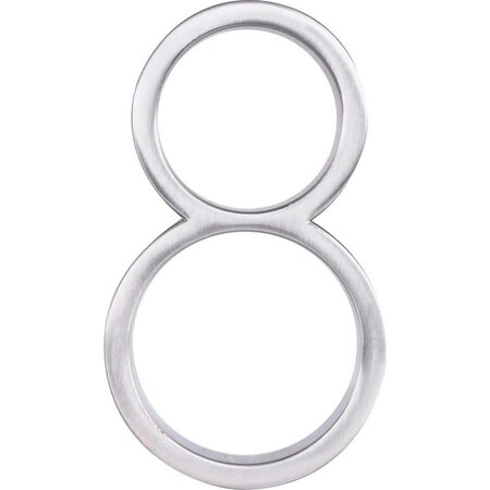 Gizmo 5 in. Distinctions No.8 Screw for House, Silver, 3PK GI1680416